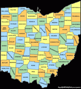 Ohio County Map Ohio County Map